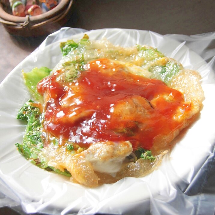 台湾ローカル食堂定番『蚵仔煎(オアジェン)』